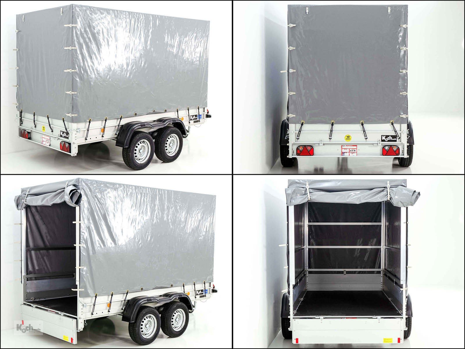 Anhänger des Typs Koch -Anhänger 150x300cm 2,0t|Typ 7.20 Hobby|Hochplane 180 cm|Angebot|Koch (Pkw10200720180Ko), Neumaschine in Winsen (Luhe) (Bild 7)